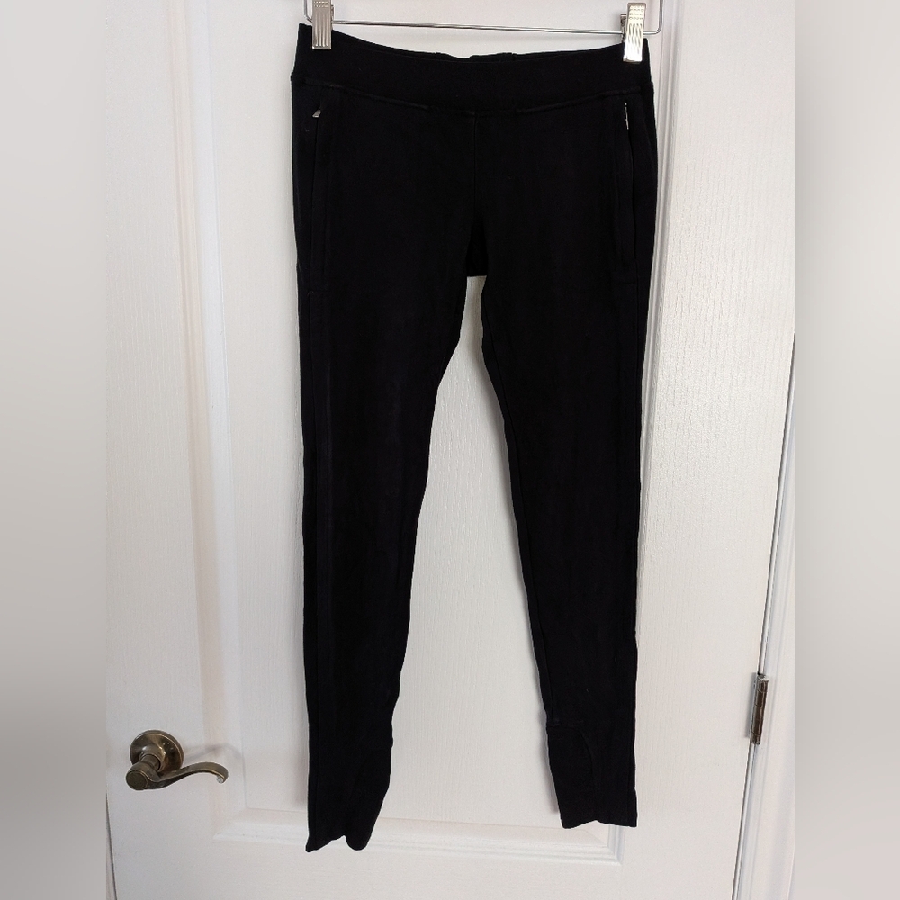 Theory black low rise skinny leggings like pants size small P